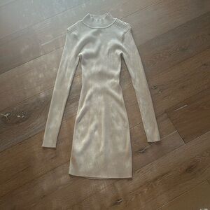 Woman's mini sweater dress